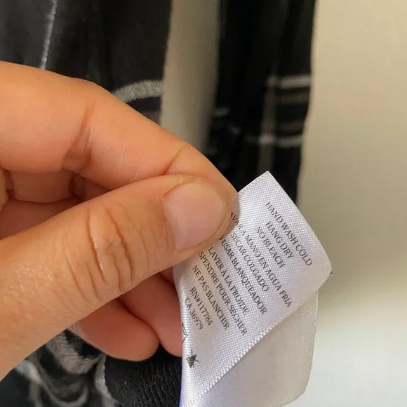 Rails Womens Shirt Button Down Plaid Black Size XS Long Sleeves Casual Soft Top - Picture 11 of 11